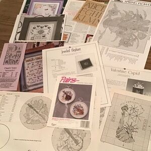Vintage Crosstitch patterns +